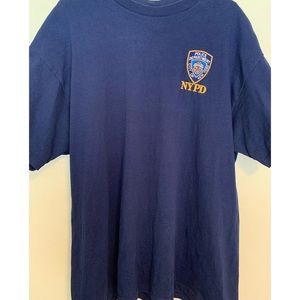 NYPD Embroidered Tee, Vintage